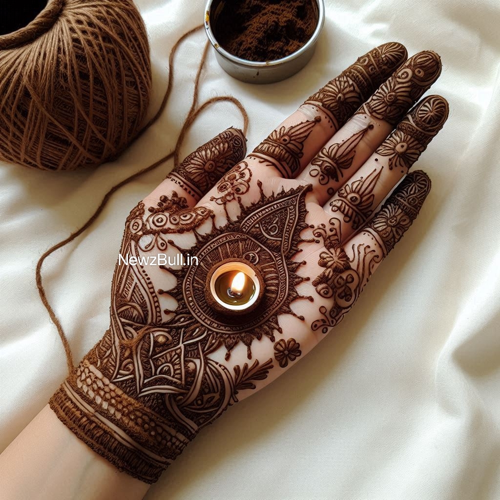 mehndi designs for diwali festival मेहंदी डिजाइन फॉर दिवाली फेस्टिवल